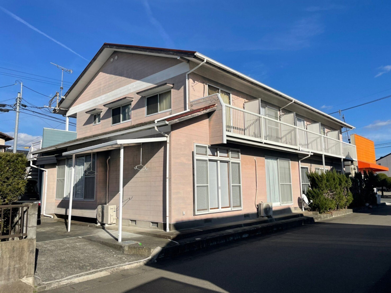 朝倉市のアパート外壁施工 屋根施工 シーリング施工