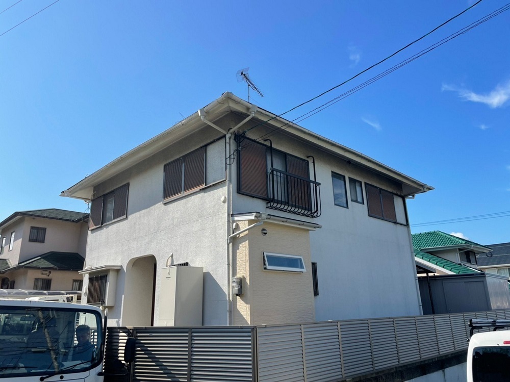 大野城市の戸建住宅、外壁塗装　屋根塗装