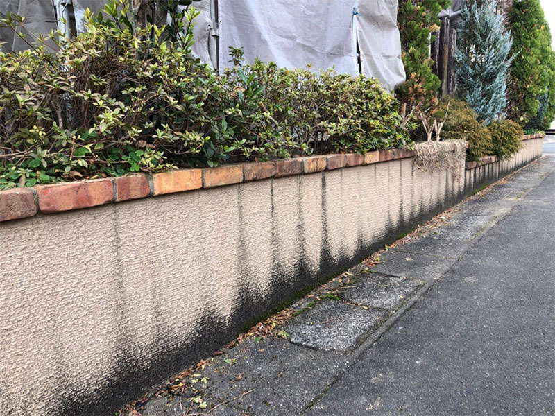 小郡市の戸建住宅、外壁塗装、屋根施工