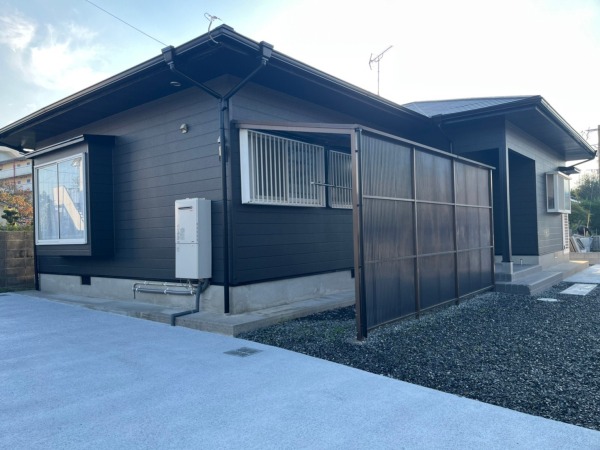 朝倉市の戸建住宅、外壁塗装　シーリング施工